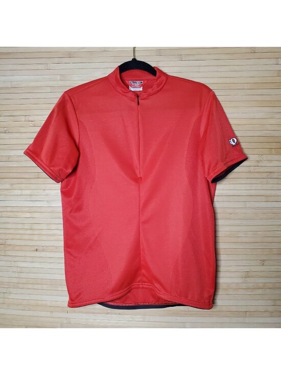 Pearl Izumi Tops - Pearl Izumi Cycling Jersey Womens Size ML Short Sleeve 1/4 Zip Red shirt